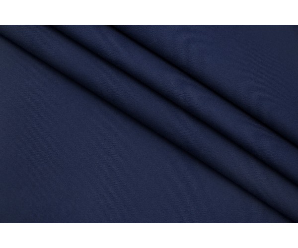 Тканина габардин Італія (котон 97%, еластан 3%, синій, шир. 1,40 м)