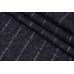 Ткань костюмно-плательная Италия (шерсть 100%, черно-песочный, полоски, ширина 1,35 м)
