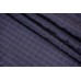 Тканина костюмно-плательна Італія (вовна 80%, поліестер 20%, чорно-синій, фактурна клітина, шир. 1,55 м)