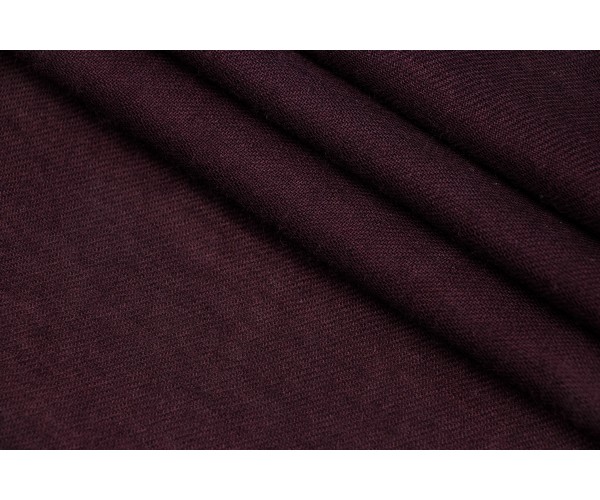 Ткань шерсть Италия (тонкая, шерсть 100%, бордо, шир. 1,45м )