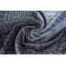 Ткань шерсть Италия (двойная, купон, шерсть 90%, люрикс 10%,  цена за отрез 1,55м, черный, шир. 1,50 м)