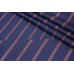 Тканина костюмно-плательна Італія (вовна 100%, синій, смужка, шир. 1 м)