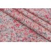 Тканина штапель Італія (віскоза 100%, рожевий, квіти, шир. 1,40 м)
