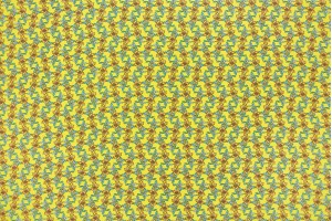 Тканина штапель Італія (віскоза 100%, жовтий, квіти, шир. 1,40 м)
