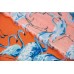 Ткань штапель Италия (вискоза 100%, оранжевый, фламинго, шир. 1,40 м)