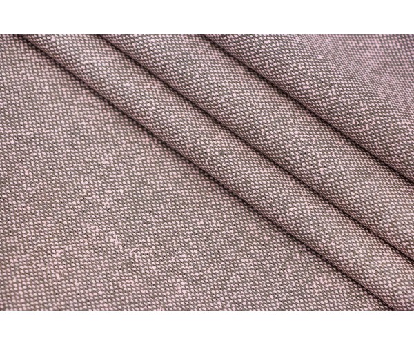 Тканина костюмно-плательная Італія (котон 100%, рожево-бежевий, шир. 1,40 м)