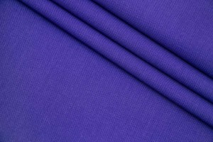 Тканина костюмно-плательна вовна Італія (вовна 90%, еластан 10%, волошковий, шир. 1,60 м)