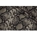 Тканина крепдешин Італія (шовк 100%, сіро-бежевий, пітон, шир. 1,40 м)