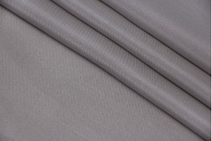 Ткань подкладочная Италия (вискоза 70%, полиэстер 30%,серый, шир. 1,40 м)