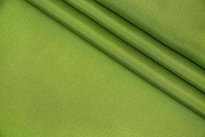 Ткань шелк Италия (тонкий, шелк 100%, темно-салатовый, шир. 1,40 м)