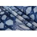 Тканина крепдешин Італія (шовк 100%, синьо-блакитний, сітка, шир. 1,35 м)