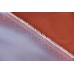 Тканина атласний шовк Італія (шовк 100%, теракотово-блакитний, розводи, шир. 1,40 м)