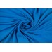 Ткань креп-шифон Италия (шелк 97%, эластан 3%, синий, шир. 1,20 м)