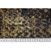 Тканина трикотажна сітка Італія (поліестер 100%, чорно-гірчичний, кільця, шир. 1,60 м)