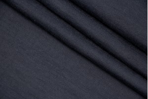 Ткань трикотаж Италия (шерсть 100%, темно-серый, шир. 1,50 м)