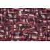 Тканина трикотаж (віскоза 30%, акрил 70%, бордово-кремовий, абстракція, шир. 1,40 м)