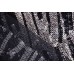 Ткань пайетки Италия (полиэстер 100%, основа-сетка, черный, шир. 1,33 м)