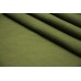 Тканина трикотаж, рібана Італія (котон 100%, зелений, рулон, шир. вдвое 0,45м)