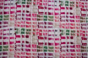 Ткань батист Италия (коттон 100%, разноцветные кирпичики, шир. 1,50 м)
