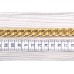 Цепь облегченный металлическая шир. 14 мм, длина 94 см (отполированный, золото)