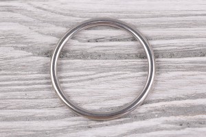 Кольцо металл, литое (никель, отполированный, Ø 5,0 см)