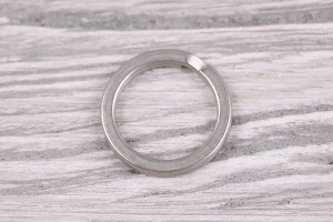 Кольцо металл (матовое, никель, Ø 2,0 см)