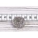 Пуговица овальная Италия (метал, на ножке, H, 2,5 см)