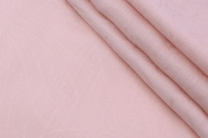 Ткань костюмно-плательная Италия (шерсть 100%, светло-розовый, огурцы, шир. 1,50 м)