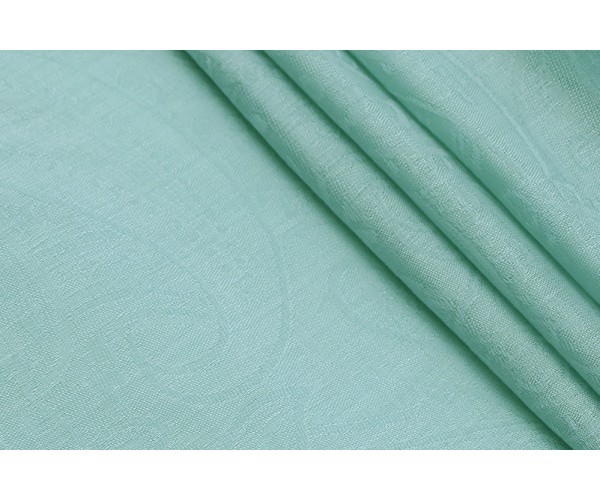 Ткань костюмно-плательная Италия (шерсть 100%, мятный, огурцы, шир. 1,50 м)