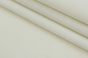 Тканина костюмно-плательна Італія (вовна 99%, еластан 1%, молочний, шир. 1,50 м)