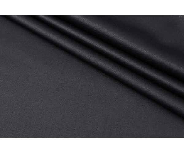 Ткань шерсть ALTA MODA Италия (Lana Vergine, шерсть 97%, эластан 3%, черный, шир. 1,50 м)
