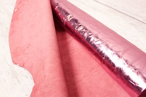 Кожа КРС Италия  (розовое, битое стекло, мягкая)