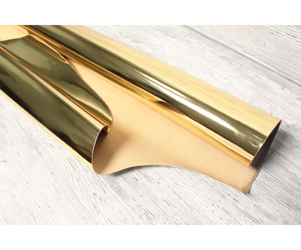 Кожа КРС Италия (желтое золото, зеркало)