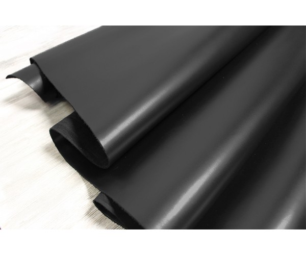 Кожа КРС Италия (черный, гладкая, полуглянец) Кожа КРС Италия (черный, гладкая, полуглянец)