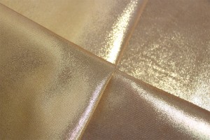Кожа козлик Италия (бежевый с золотым покрытием "пиксель", плотный)