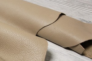 Кожа КРС Италия (беж, флотар, мягкая, матовая)