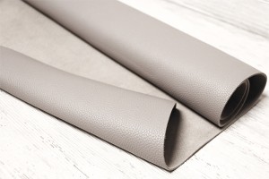 Кожа КРС Италия (светло-серая, флотар, мягкая, матовая)