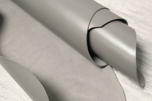 Шкіра ВРХ Італія (сіра , напівглянець, гладка)