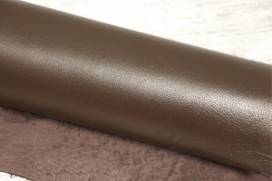 Кожа овчина Италия (коричневая, мягкая, остаток 2,55 м²)