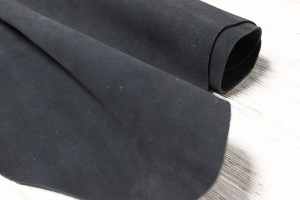 Кожа теленок Италия (темно-синий, замш, спилок)