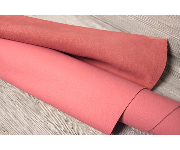 Шкіра ВРХ Італія (кораловий, фактурна, матова, натуральної розбивки, м'яка) Шкіра ВРХ Італія (кораловий, фактурна, матова, натуральної розбивки, м'яка)