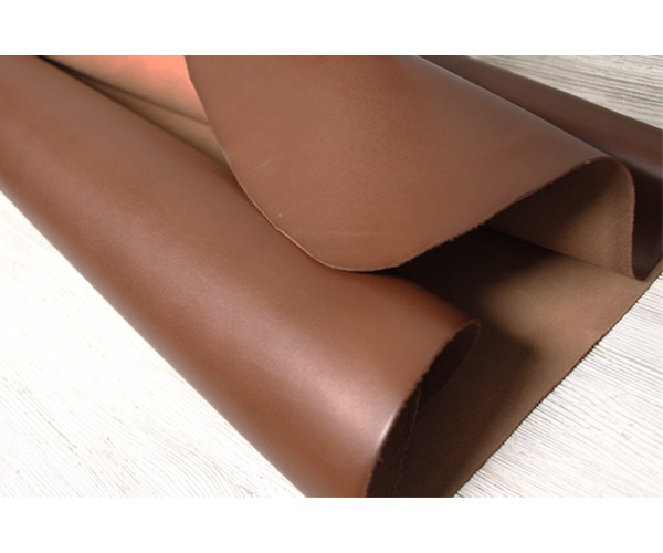 Шкіра ВРХ Італія (коньяк, лицьова, комбінованого дублення, гладка)