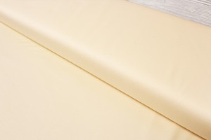 Тканина трикотаж польорований Італія (коттон 100%, молочний, шир. 1.40 м)