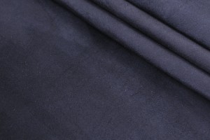 Шкіра опоек Італія (темно-синій, велюр, м'який)