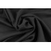 Тканина костюмно-плательна Італія (вовна 90%, еластан 10%, чорний, шир. 1,50 м)