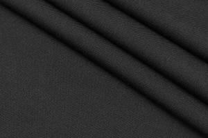 Ткань костюмно-плательная Италия (шерсть 100%, черный, шир. 1,50 м)