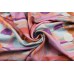  Тканина льон костюмний Італія (льон 100%, різнокольорова геометрія, шир. 1,40 м)