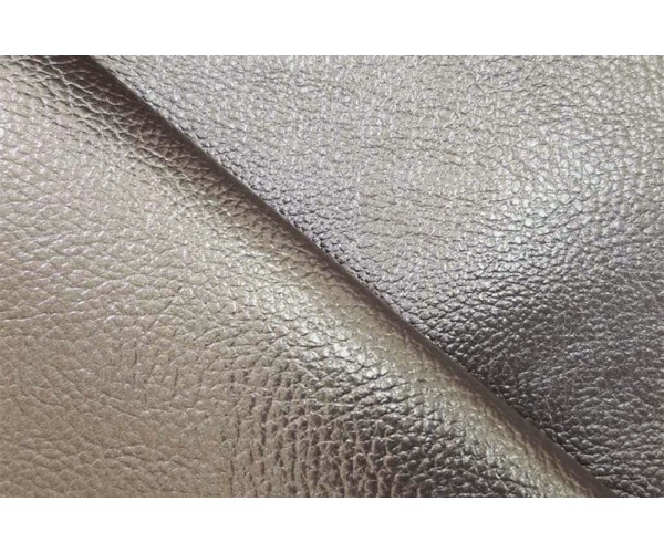 Искусственная кожа Venedik Bronze (поливинилхлорид 80%, полиэстер 13%, вискоза 7%, бронза, фактура, ширина 1,4 м)