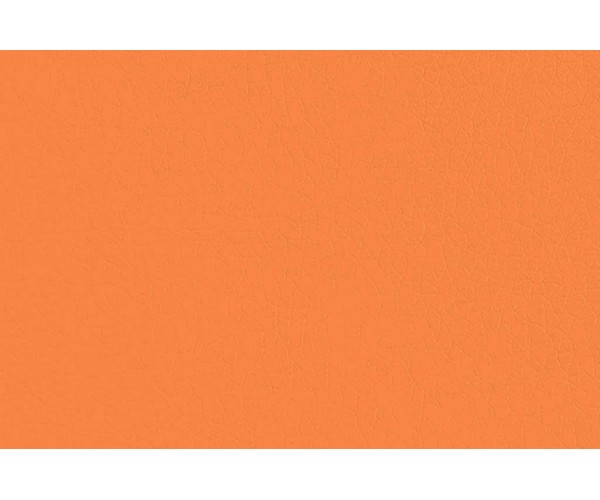 Искусственная кожа Zeus Deluxe Orange (полиуретан, оранжевый, мелкая фактура, шир. 1,4 м)