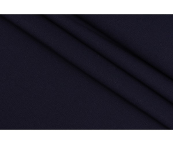 Тканина плащівка Італія (котон 100%, темно-синій, шир. 1,50 м)